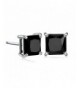 GULICX Diamante Square Pierced Earrings