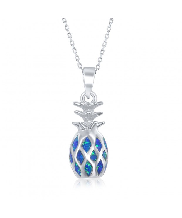 Beaux Bijoux Sterling Hawaiian Pineapple