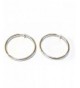Earrings Hypo allergenic Silver Rhodium Plated