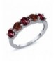 Rhodolite Garnet Sterling Silver Wedding