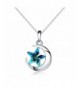 HERLINA Pendant Necklaces Swarovski Crystals