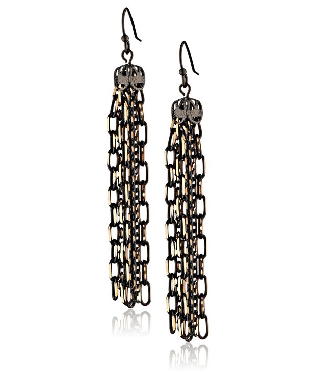 Signature 1928 Midnight Tassle Earrings