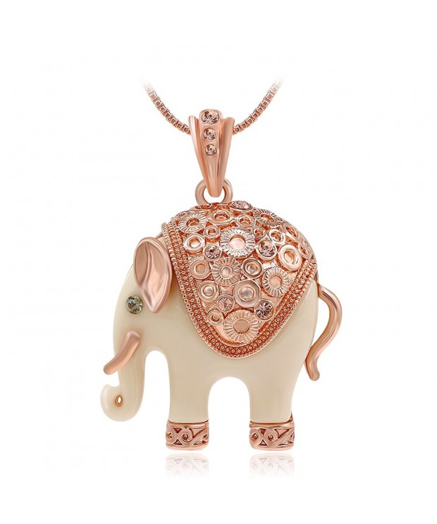Kemstone Elephant Pendant Necklace Extender