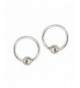 Sterling Hingeless Endless Captive Earrings