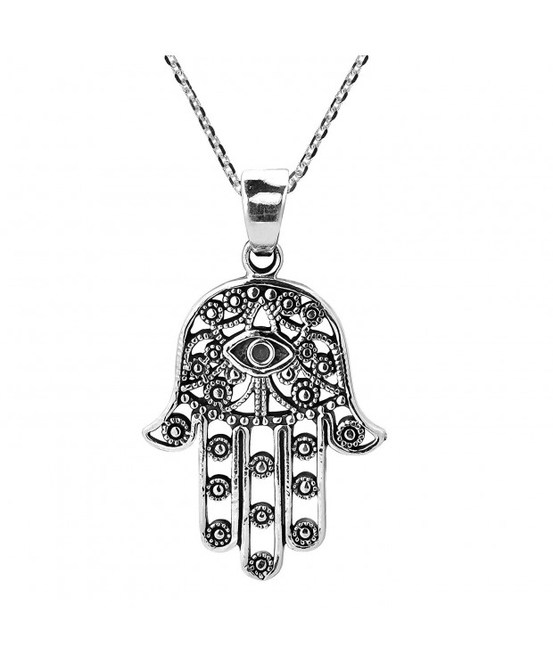 Henna Fatima Sterling Silver Necklace