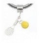 Tennis Racket Yellow Snake Bracelet