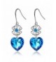Crystal Dangle Earrings Birthstone earrings