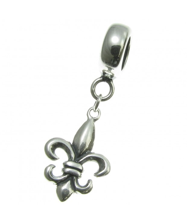 Sterling Silver Fleur European Bracelet