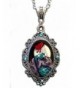 Alkemie Mermaid Cameo Sparkles Necklace