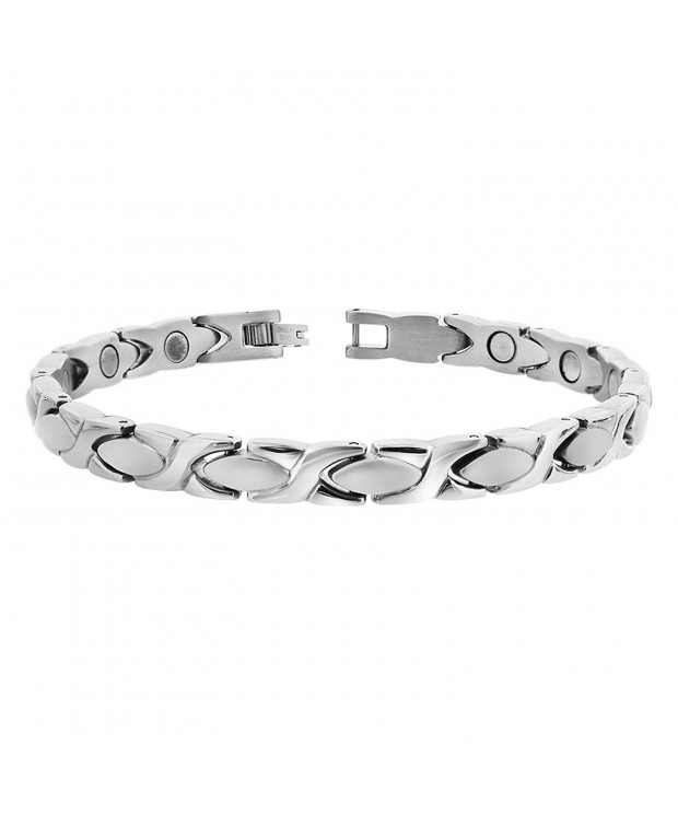 Gem Avenue Stainless Magnetic Bracelet