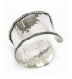 Rustic Style Cuff Bracelet Silver