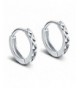 Silver Plated Vintage Diamond Earrings