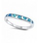 Wedding Engagement Anniversary Blue Sterling