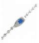 MyIDDr Pre Engraved Customizable Pacemaker Bracelet