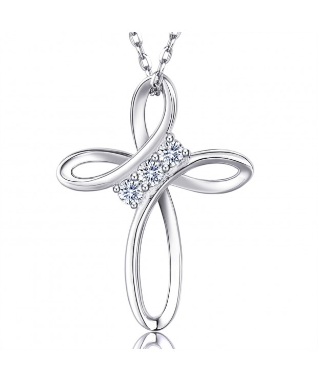 Billie Bijoux Sterling Infinity Necklace