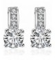 Joyfulshine Zirconia Crystal Silver Earrings