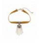 Velvet Choker Necklace Tassel Pendant