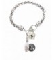 Crystal Bowling Bracelet Jewelry Initial