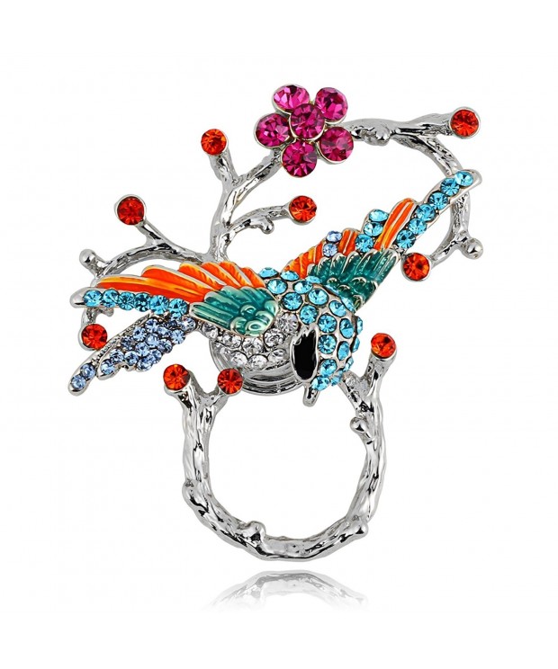 TUSHUO Colorful Rhinestone Branches Magnetic