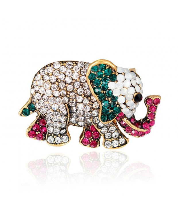 Stunning Crystal Animal Rhinestone Elephant