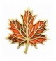 PinMarts Autumn Maple Enamel Lapel