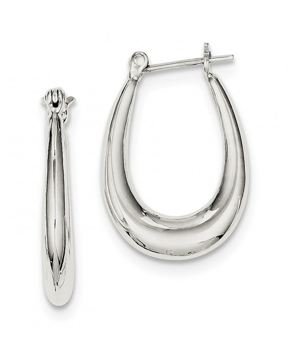 Sterling Silver Stunning Earrings 0 9IN